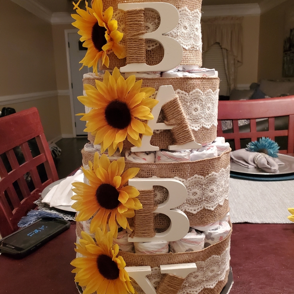 Diaper Cake - Picture 2 of 3